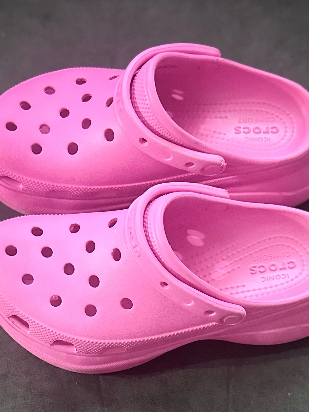 CROCS platfoem Clog in Pink
